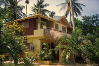 Front of the Hotel CASA ROBINSON - Las Terrenas - Dominican Republic
